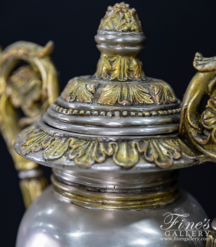 Bronze Planters  - Majestic Golden Urn - BP-148